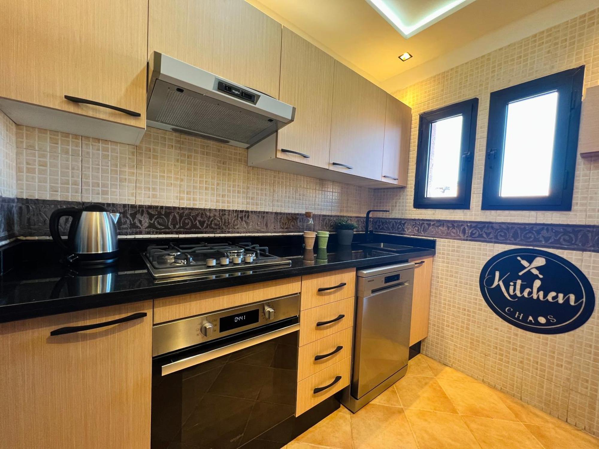Duplex Atlas Golf Pοοl νieω Seriniτყ & Cαlm Marrakesh